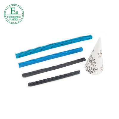 Striscia lineare di plastica flessibile elicoidale diritta dello scaffale di ingranaggio dello scaffale di ingranaggio di CNC dei denti dell'OEM