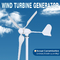 3 mulini a vento di generazione elettrici orizzontali del generatore eolico a turbina 12V 24V delle lame per la casa