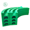 Green General Engineering Plastics UHMW PE Binario di guida resistente alla corrosione